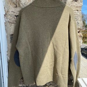 Orvis cardigan with elbow pads XXL wool/cashmere
